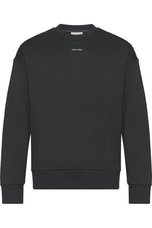 Calvin Klein Nano Logo Sweatshirt Tops Sweat-shirts & Hoodies Sweat-shirts Black