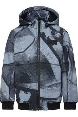 Molo Cloudy Outerwear Softshells Softshell Jackets Blue