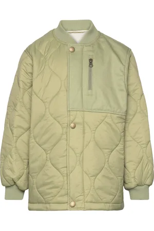 Molo Harold Outerwear Jackets & Coats Quilted Jackets Green