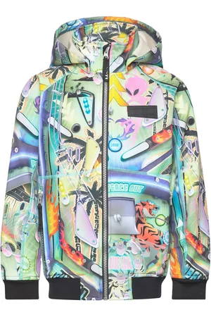 Molo Cloudy Outerwear Softshells Softshell Jackets Multi/patterned