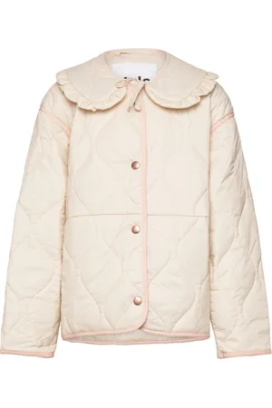Molo Hailey Outerwear Jackets & Coats Quilted Jackets Cream