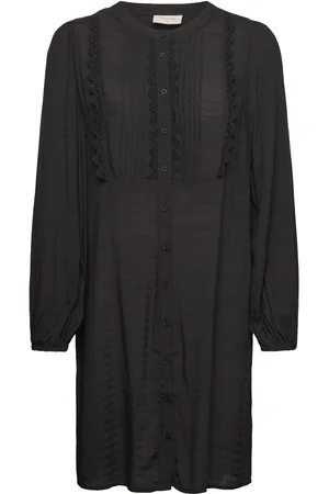 Freequent Fqshu-Dress Polvipituinen Mekko Black