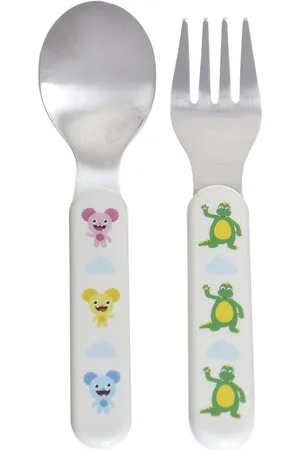 Bolibompa Cutlery, Fork&Spoon Home Meal Time Cutlery Multi/patterned