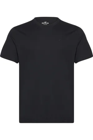 Hollister Hco. Guys Knits Tops T-shirts Short-sleeved Black