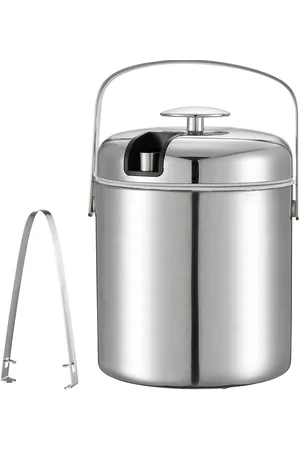 Dorre Ice Bucket Barry Home Tableware Drink & Bar Accessories Ice Buckets Silver