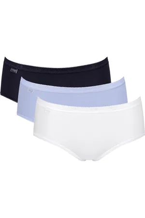 Sloggi Basic+ Midi C3P Hipsterit Alushousut Alusvaatteet Multi/patterned