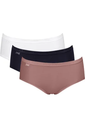 Sloggi Basic+ Midi C3P Hipsterit Alushousut Alusvaatteet Multi/patterned