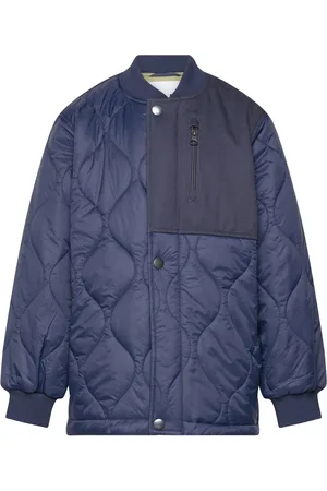 Molo Harold Outerwear Jackets & Coats Quilted Jackets Blue