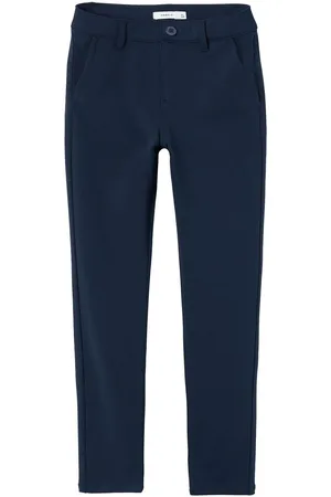 NAME IT Nkmsilas Comfort Pant 1150-Gs Noos Bottoms Chinos Navy