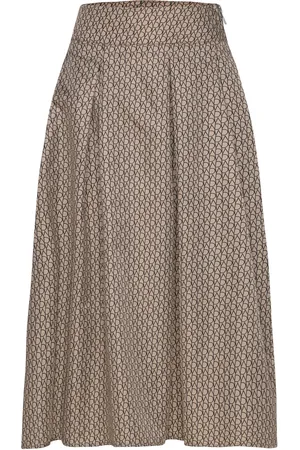 Copenhagen Muse Cmsimi-Skirt Polvipituinen Hame Brown