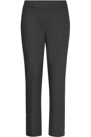 GANT Slim Slack Bottoms Trousers Slim Fit Trousers Black