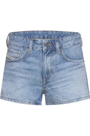 Diesel De-Yuba Shorts Bottoms Shorts Denim Shorts Blue