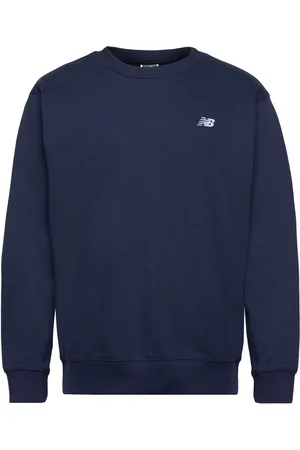 New Balance Sport Essentials French Terry Crew Sport Sweat-shirts & Hoodies Sweat-shirts Navy