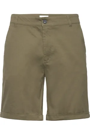 Les Deux Pascal Chino Shorts Bottoms Shorts Chinos Shorts Green