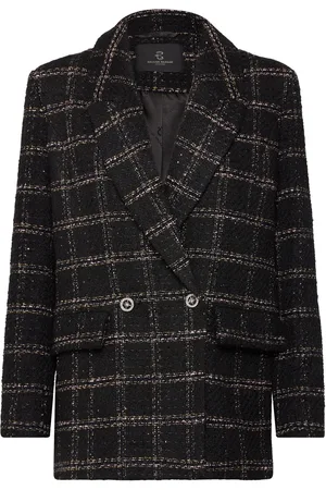Bruuns Bazaar Azollabbgrande Blazer Blazers Double Breasted Blazers Black