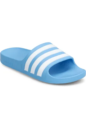 adidas Adilette Aqua K Shoes Summer Shoes Pool Sliders Blue