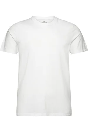 Hollister Hco. Guys Knits Tops T-shirts Short-sleeved White