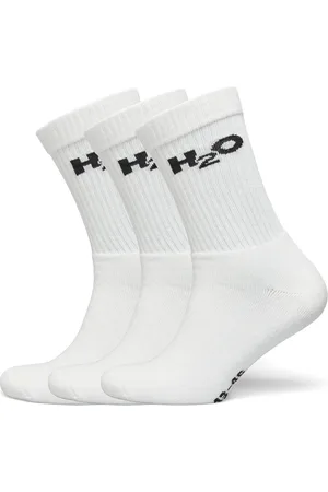 H2O 3-Pack Sock Lingerie Socks Regular Socks White