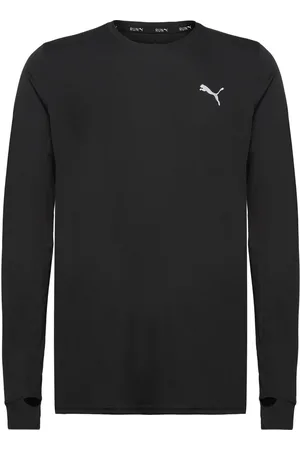 PUMA Run Favorite Ls Tee M Sport T-shirts Long-sleeved Black