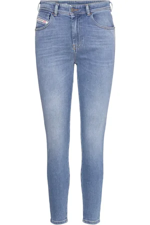 Diesel 1984 Slandy-High L.32 Trousers Bottoms Jeans Skinny Blue