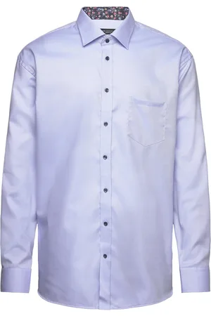 BOSWEEL SHIRTS EST. 1937 Regular Fit Mens Shirt Tops Shirts Business Blue