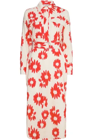 ESPRIT Dresses Light Woven Polvipituinen Mekko Beige