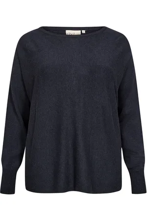 Wasabi Wa-Samanda Tops Knitwear Jumpers Navy