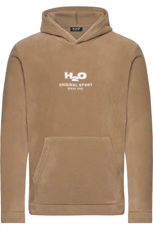 H2O Blåvand Fleece Hoodie Tops Sweat-shirts & Hoodies Hoodies Brown