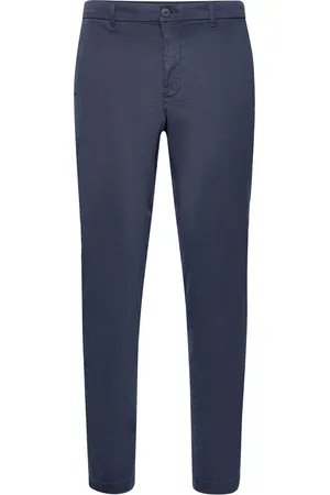 Benetton Trousers Bottoms Trousers Chinos Blue
