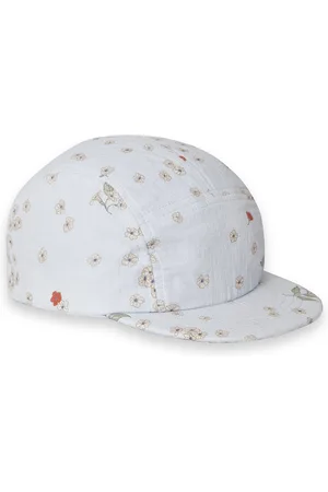 garbo&friends Muslin Cap Accessories Headwear Caps Blue