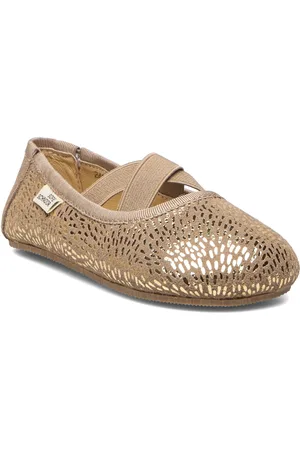Sofie Schnoor Baby and Kids Shoe Indoor Ballerinat Gold