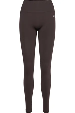 Drop Of Mindfulness Sesh Tights Sport Running-training Tights Seamless Tights Brown
