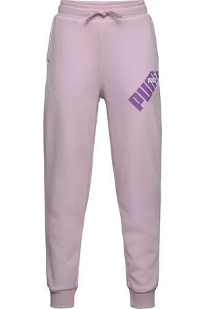 PUMA Power Colorblock High Waist Pants Tr G Sport Sweatpants Pink