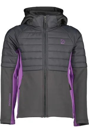 Didriksons Nejlika Kids Fz Sport Fleece Outerwear Fleece Jackets Black