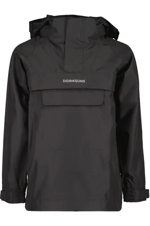 Didriksons Pi Kids Anorak Sport Jackets & Coats Anoraks Black