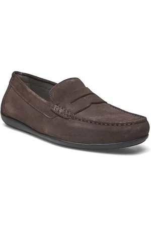 Geox U Ascanio C Loaferit Matalat Kengät Brown
