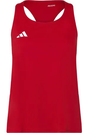adidas Adizero E Tank Sport Sport Clothing Sports Tops & T-shirts Sport Tank Tops Red