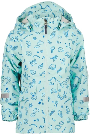 Didriksons Norma Kids Pr Jkt 3 Sport Shell Clothing Shell Jacket Blue