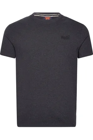 Superdry Essential Logo Emb Tee Tops T-shirts Short-sleeved Black
