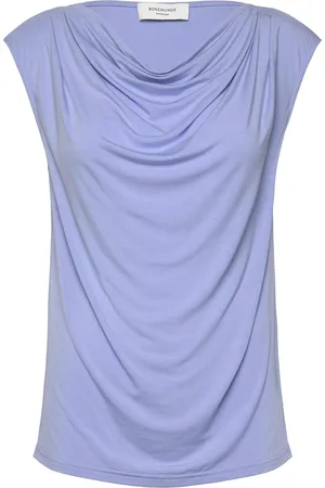 Rosemunde Rwbiarritz Ss Waterfall T-Shirt Tops T-shirts & Tops Sleeveless Blue