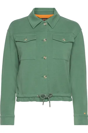 HUGO BOSS C_Eniara Tops Overshirts Green