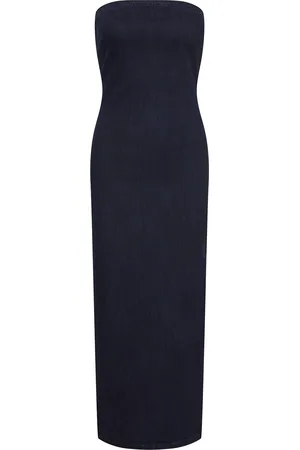 My Essential Wardrobe Ayomw 158 Denim Dress Polvipituinen Mekko Blue