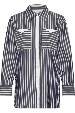 Baum und Pferdgarten Majse Designers Shirts Long-sleeved Navy