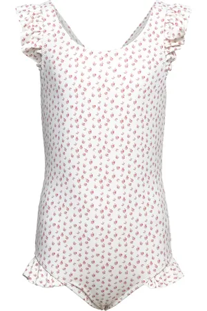 Sofie Schnoor Baby and Kids Swimsuit Uimapuku Uima-asut White