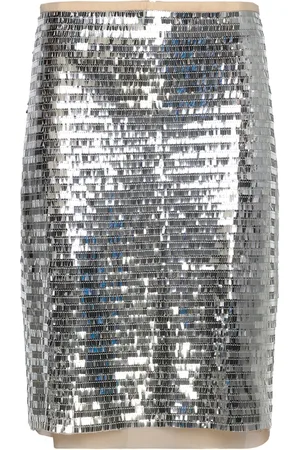 Sofie Schnoor Skirt Lyhyt Hame Silver