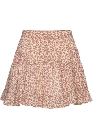 Sofie Schnoor Skirt Lyhyt Hame Brown