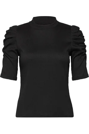 Lindex Top Lorelai Tops T-shirts & Tops Short-sleeved Black