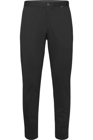 Calvin Klein Comfort Knit Tapered Pant Bottoms Trousers Casual Black