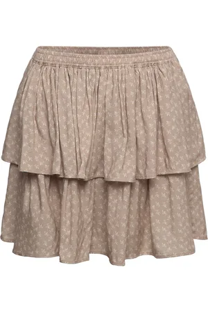 Sofie Schnoor Baby and Kids Skirt Dresses & Skirts Skirts Short Skirts Beige