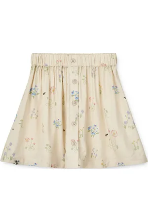 Liewood Rosita Printed Long Skirt Dresses & Skirts Skirts Short Skirts Cream